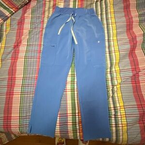 Figs Ciel Blue Yola Pants